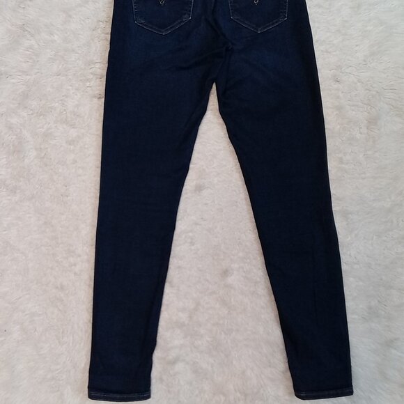 Levi's Woman's Dark Wash Mile High Supper Skinny Denim Jeans Size: 28 - Picture 4 of 10